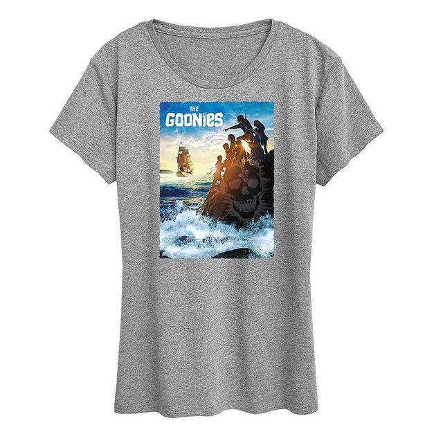 Womens The Goonies Sunset Rock Graphic Tee Product Image