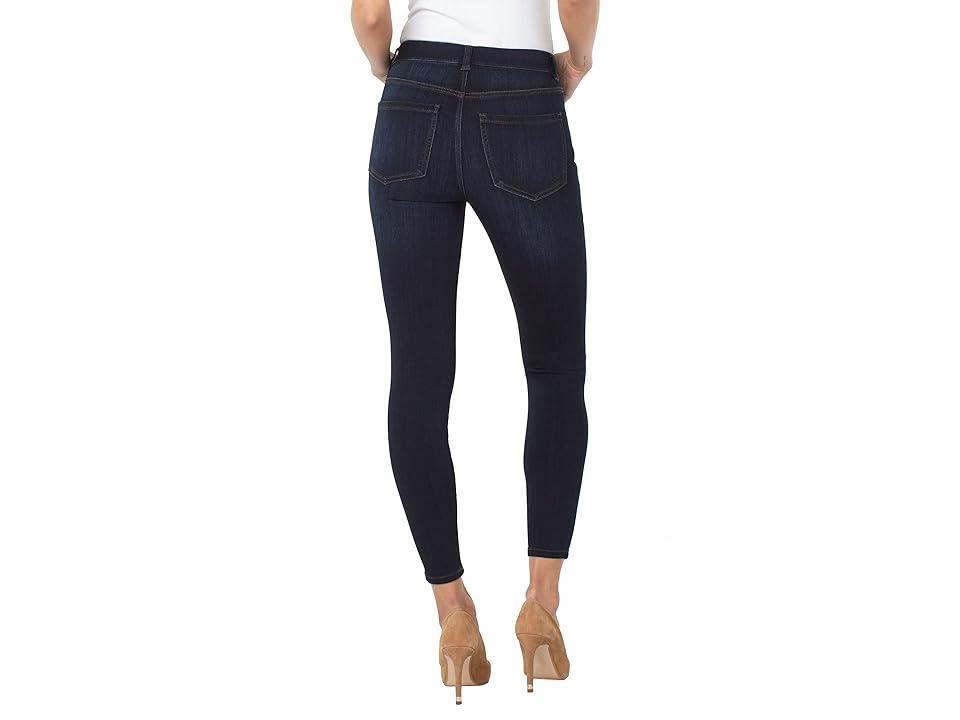 Liverpool Gia Glider Pull-On Ankle Skinny Sustainable in Dunmore Dark (Dunmore Dark) Women's Jeans Product Image