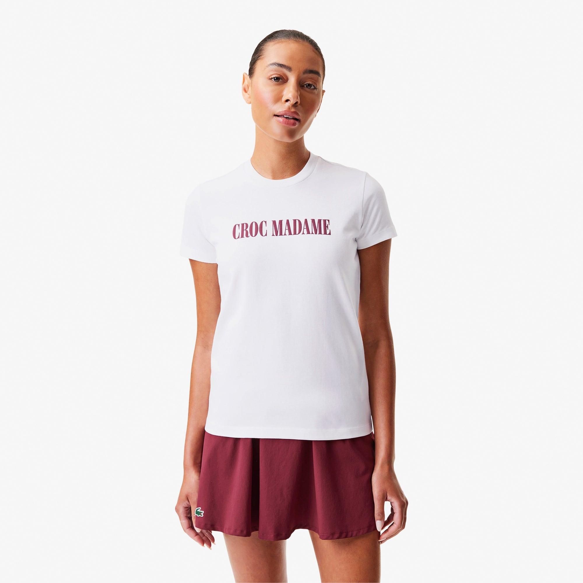 Women's Lacoste x Bandier Jersey T-Shirt Product Image