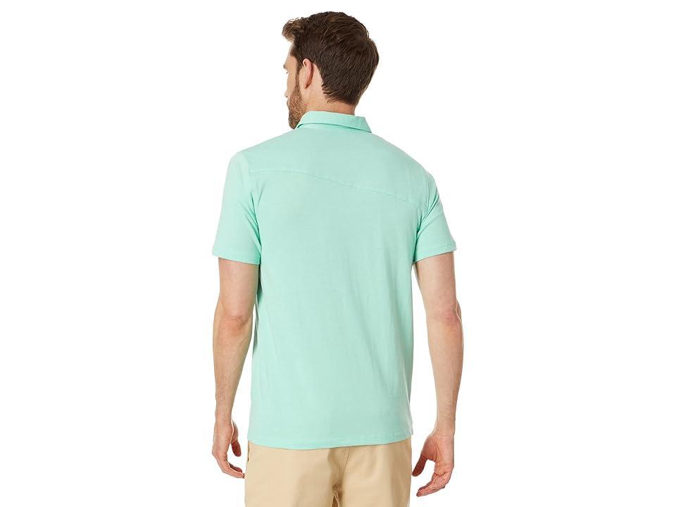 Volcom Wowzer Polo (Ice) Men's Short Sleeve Knit Product Image