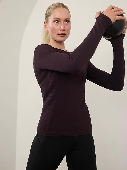 Flurry Seamless Crewneck Top product image