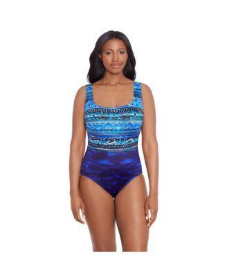 Women's Double X-Back Tank One-Piece Swimsuit Product Image