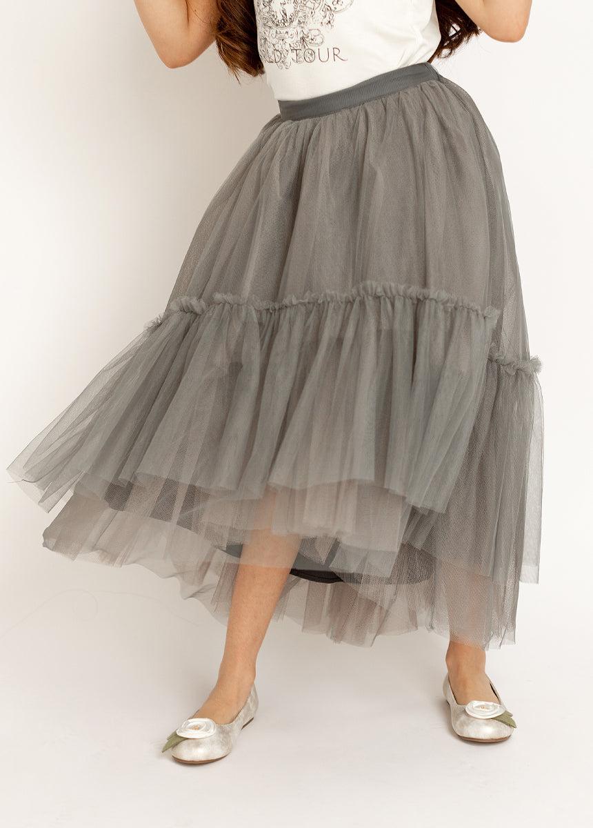 Brigitte Skirt in Gray Product Image