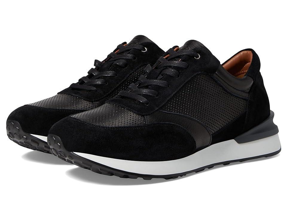 Johnston  Murphy Collection Mens Briggs Leather and Suede Sneakers Product Image