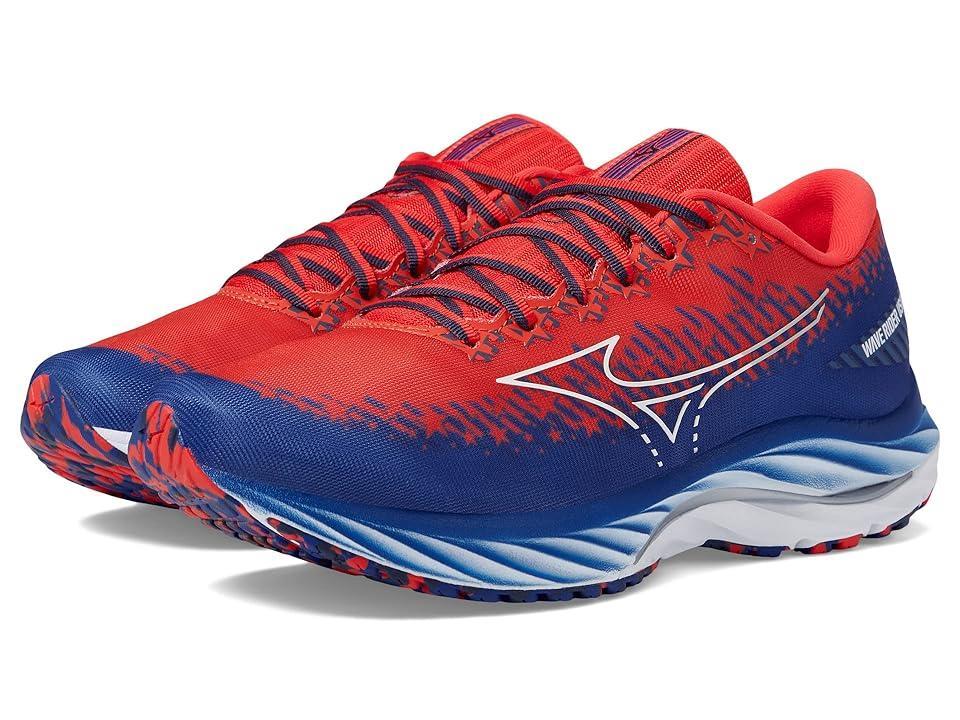 Mizuno Wave Rider USA (Bittersweet/White) Men's Shoes Product Image