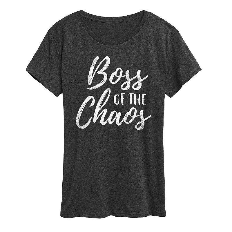 Womens Boss Of The Chaos Graphic Tee Product Image