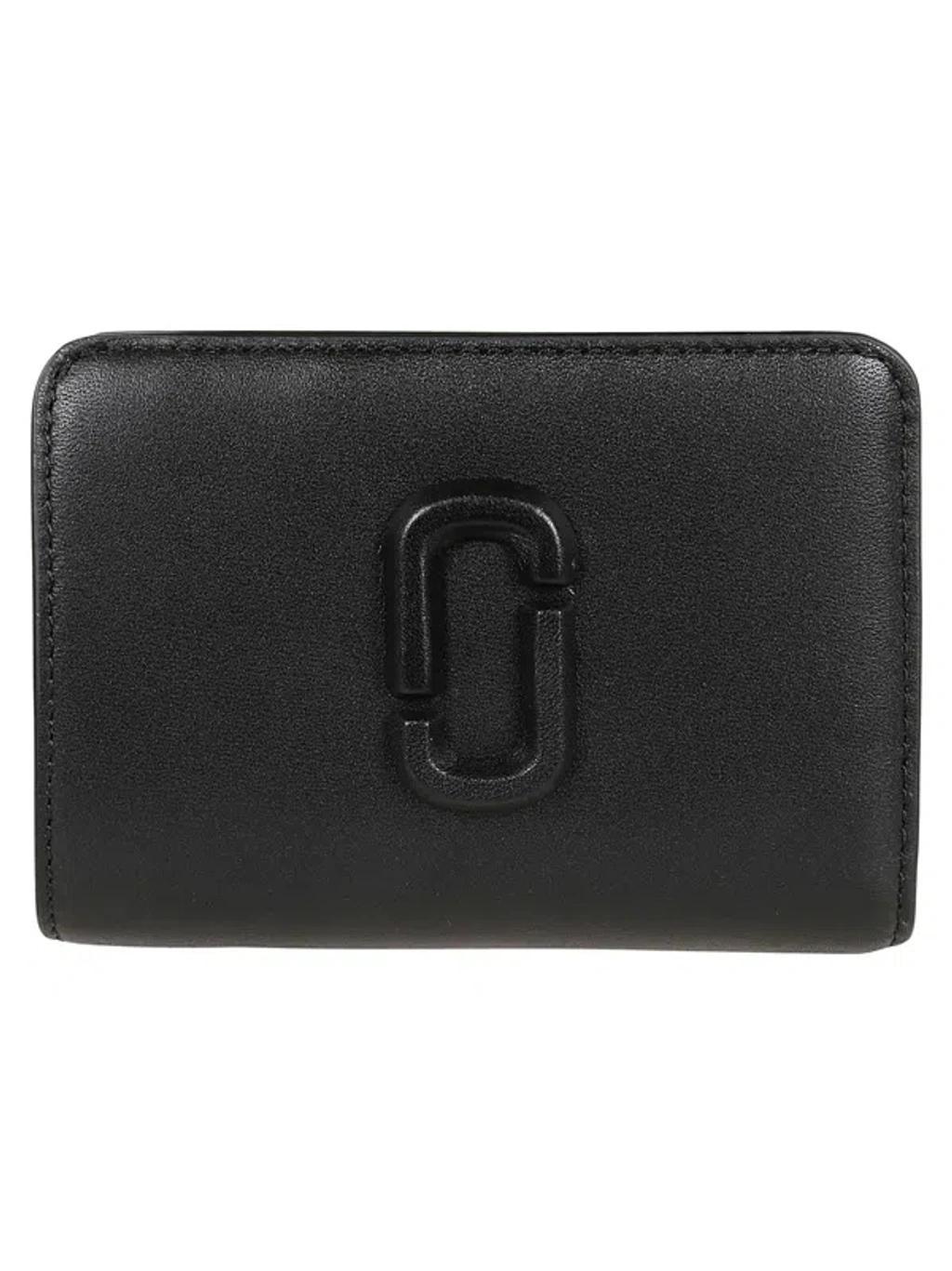 MARC JACOBS The Mini Compact Wallet In Black Product Image