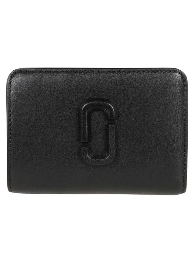 MARC JACOBS The Mini Compact Wallet In Black Product Image