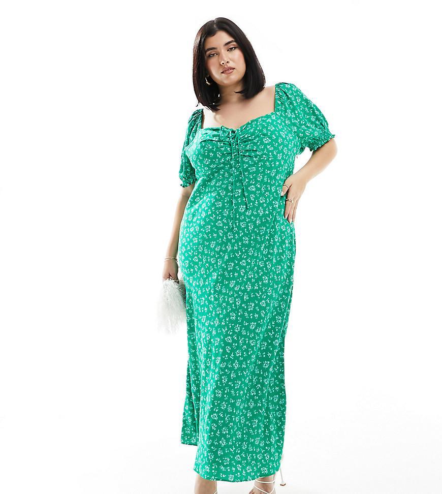 Ever New Curve puff sleeve midi dress Product Image