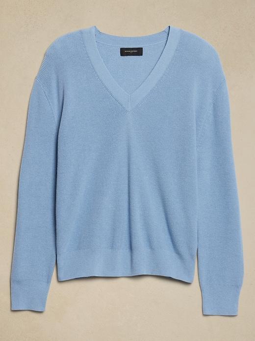 Ribbed Lightweight Sweater Product Image