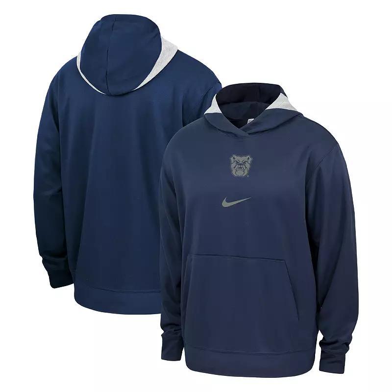 Mens Nike Ole Miss Rebels Basketball Spotlight Performance Pullover Hoodie Blue Product Image