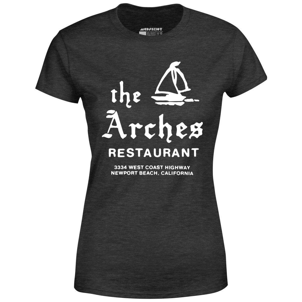 The Arches - Newport Beach, CA - Vintage Restaurant - Women's T-Shirt Female Product Image