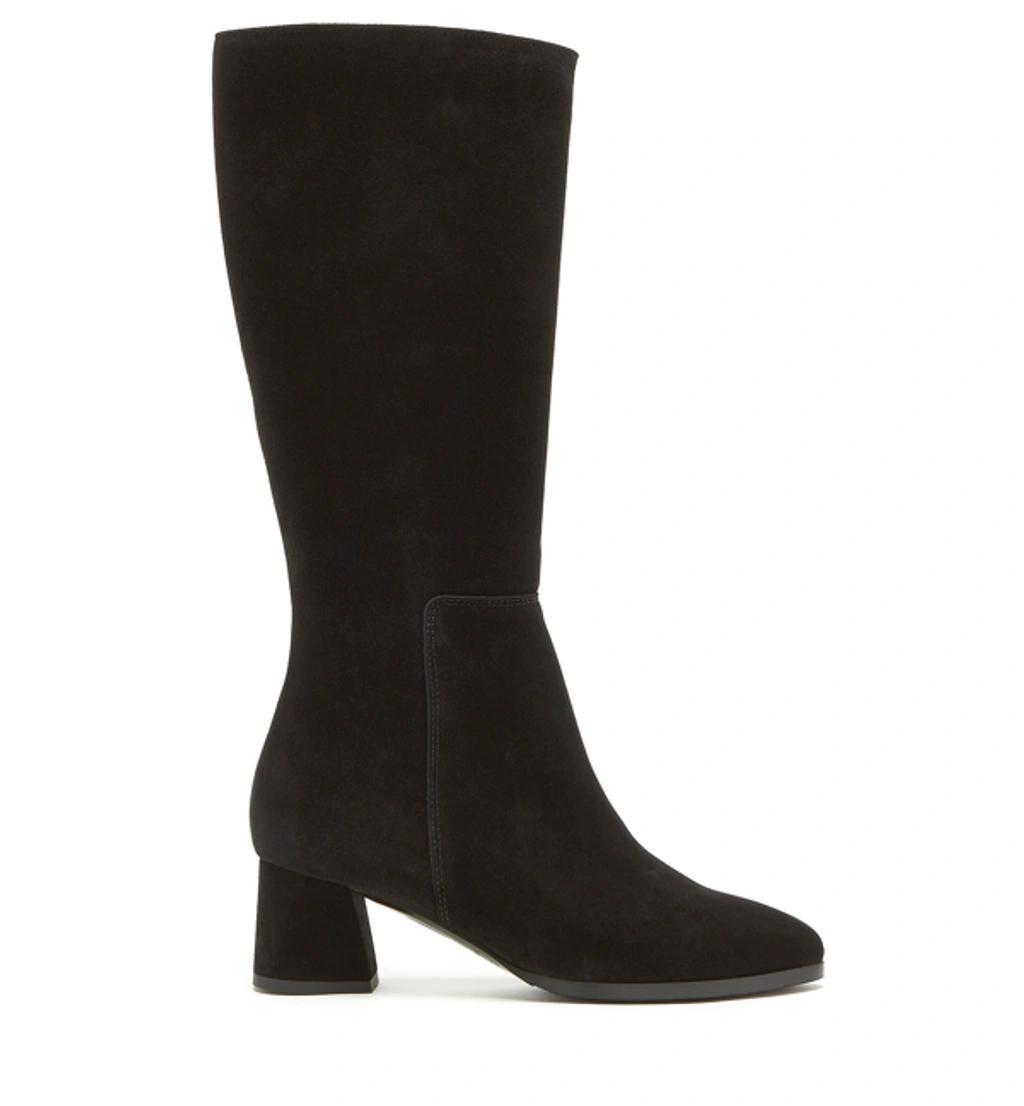 LA CANADIENNE Miles Suede Boot In Black Product Image