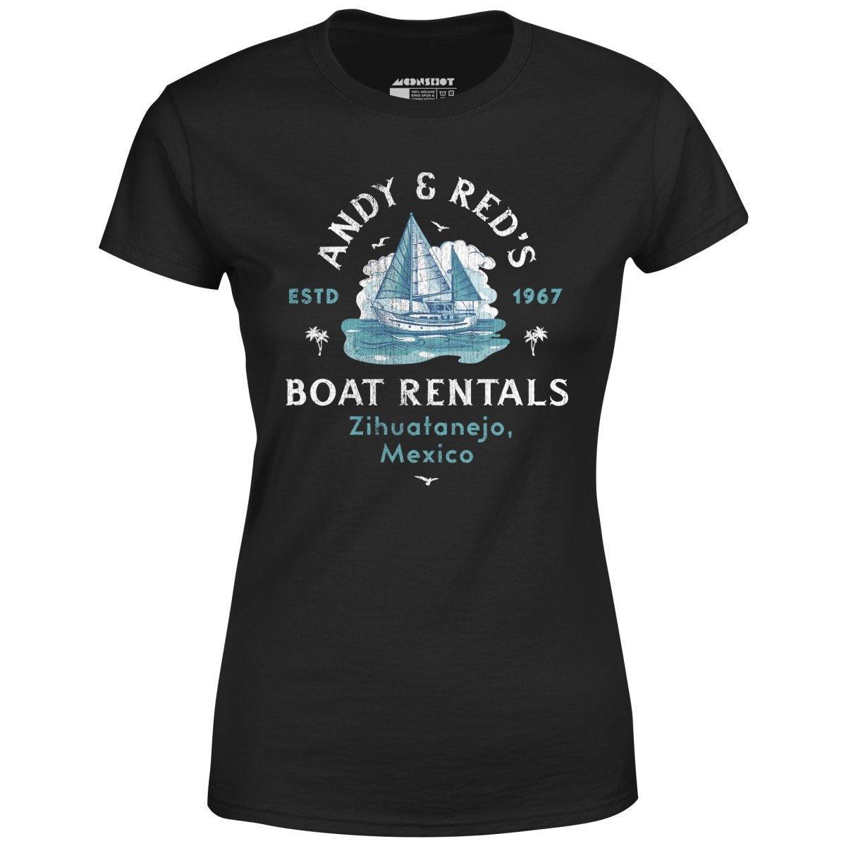 Andy & Red's Boat Rentals - Women's T-Shirt Female Product Image