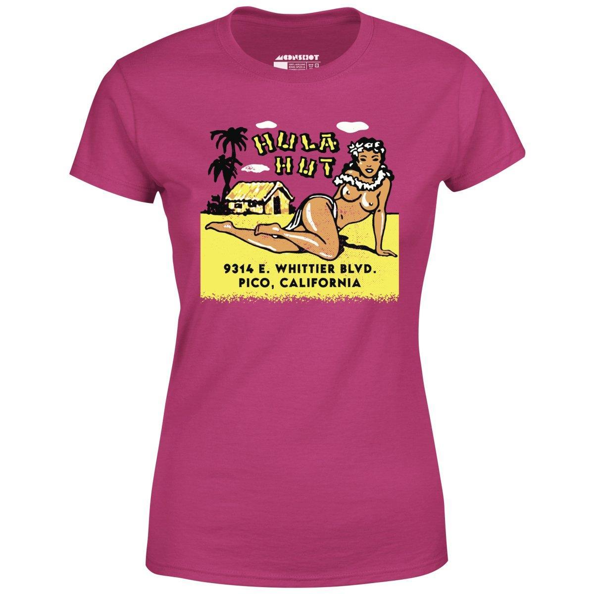 Hula Hut - Pico Rivera, CA - Vintage Tiki Bar - Women's T-Shirt Female Product Image