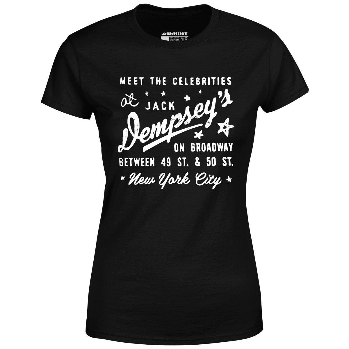 Jack Dempsey's v3 - Manhattan, NY - Vintage Restaurant - Women's T-Shirt Female Product Image