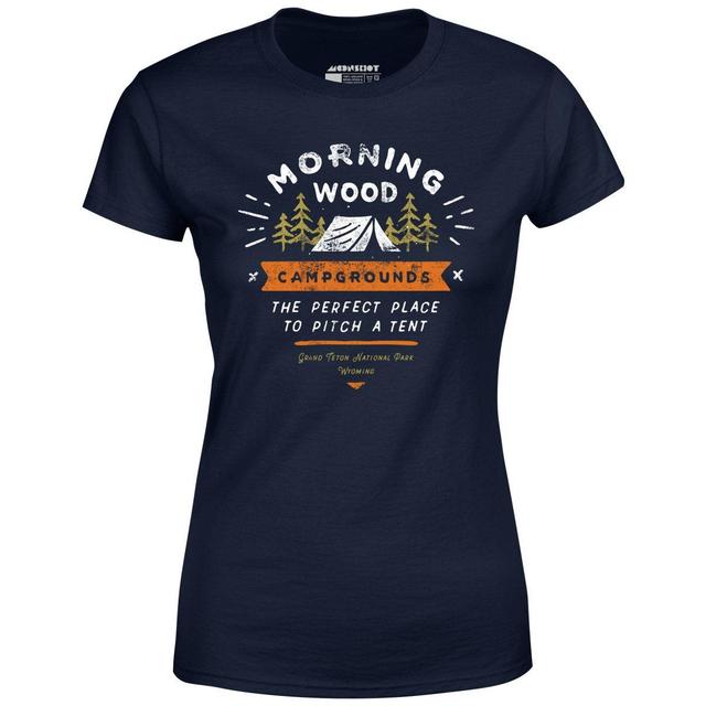 Morning Wood Campgrounds - Women's T-Shirt Female Product Image