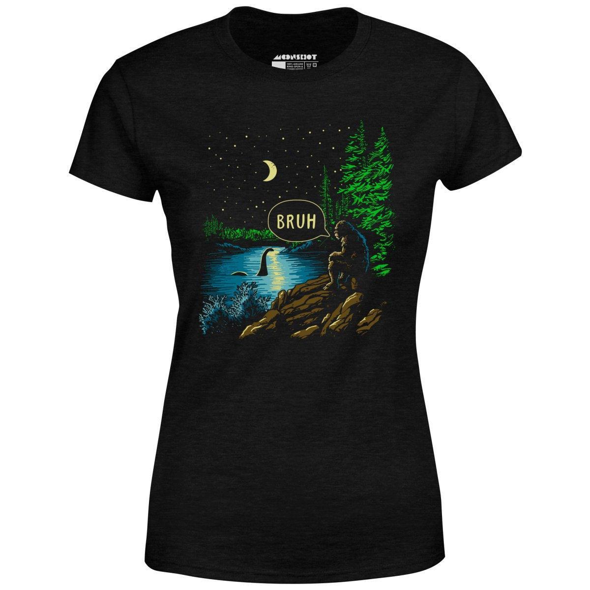 Bigfoot Bruh - Women's T-Shirt Female Product Image