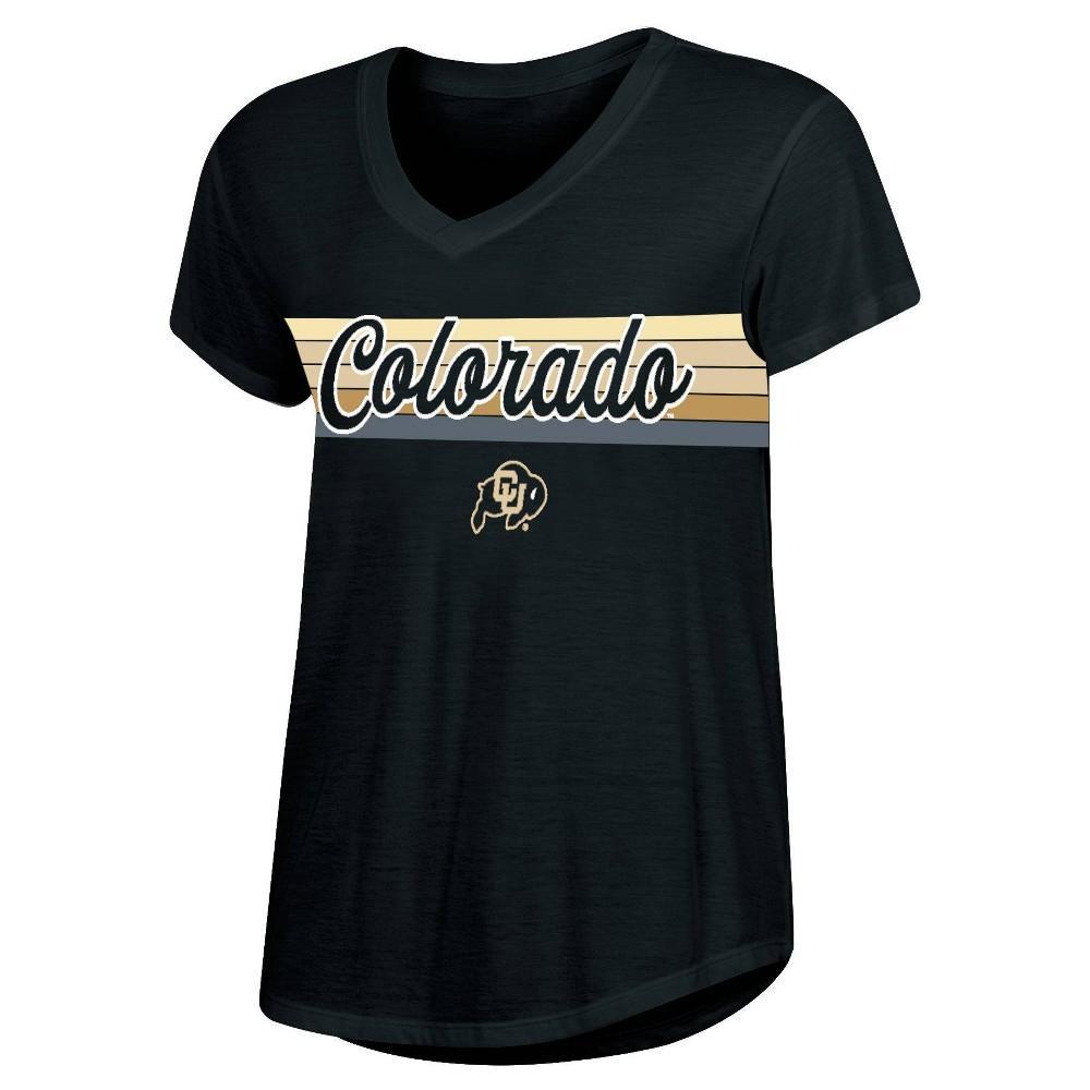 NCAA Colorado Buffaloes Womens V-Neck T-Shirt Product Image