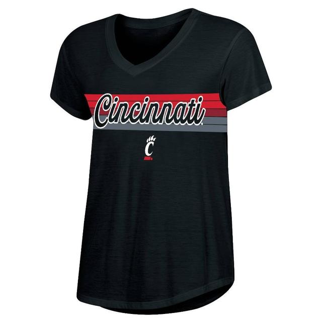 NCAA Cincinnati Bearcats Womens V-Neck T-Shirt Product Image