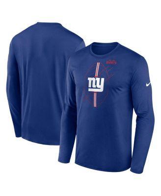 Mens Nike Royal New York Giants Legend Icon Long Sleeve T-shirt Product Image