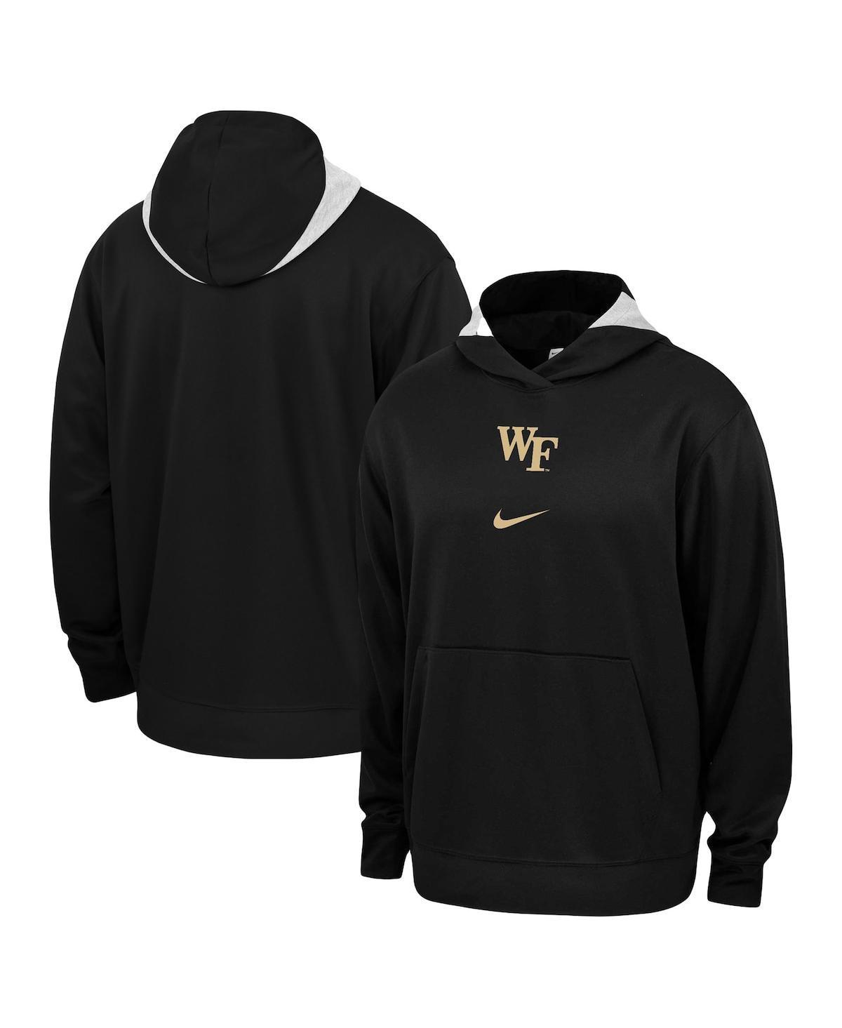 Mens Nike Black Washington State Cougars Basketball Spotlight Performance Pullover Hoodie Product Image