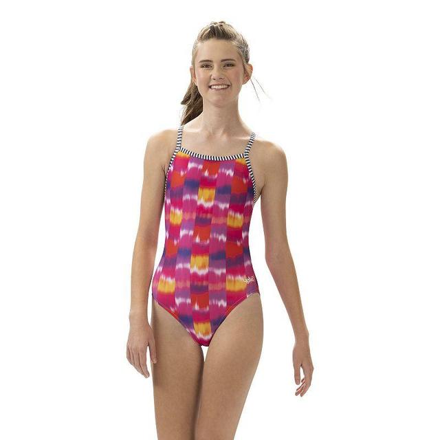 Womens Dolfin Uglies Print V-2 Back One-Piece Swimsuit Product Image