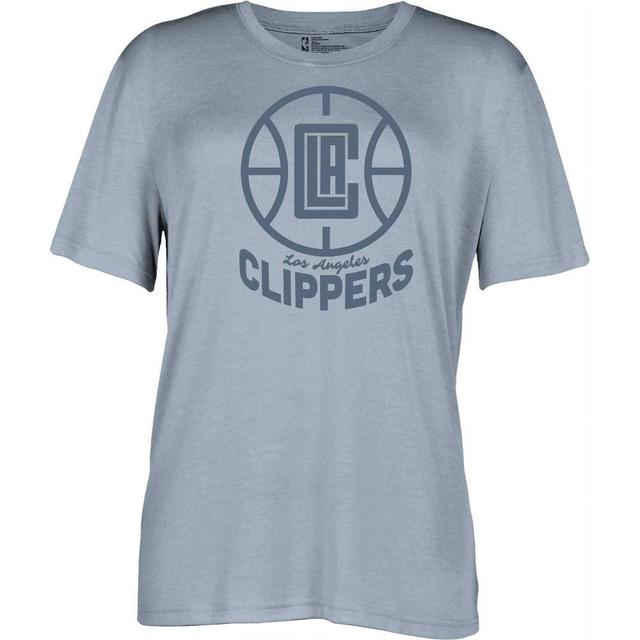 NBA Los Angeles Clippers Womens Short Sleeve Vintage Logo Tonal Crew T-Shirt Product Image