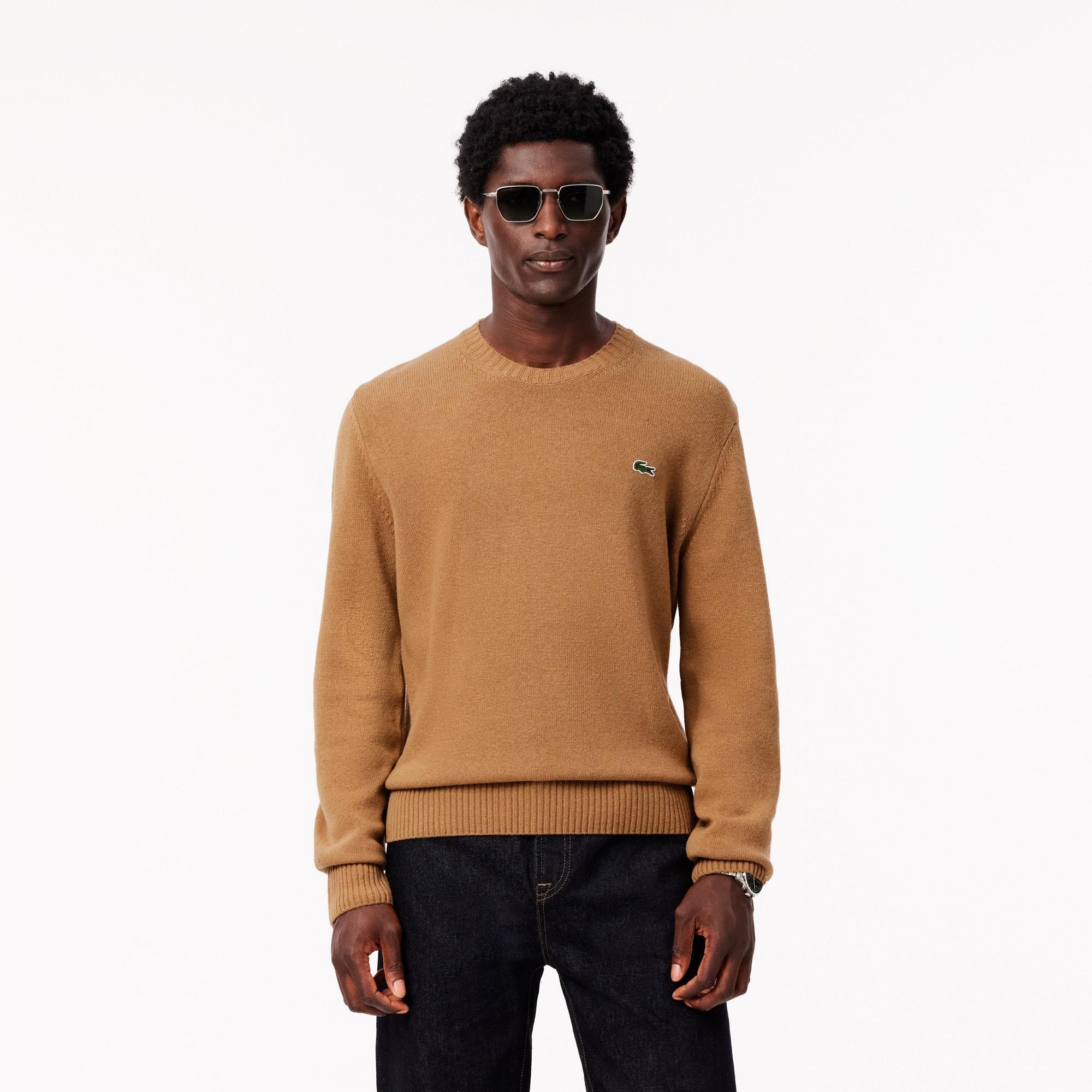 Men's Wool Crew Neck Sweater Product Image