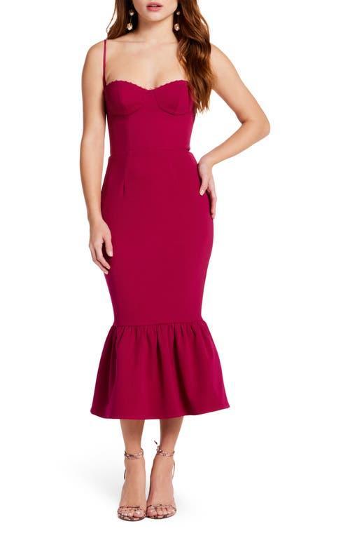 Katie May Soraya Trumpet Midi Dress Product Image