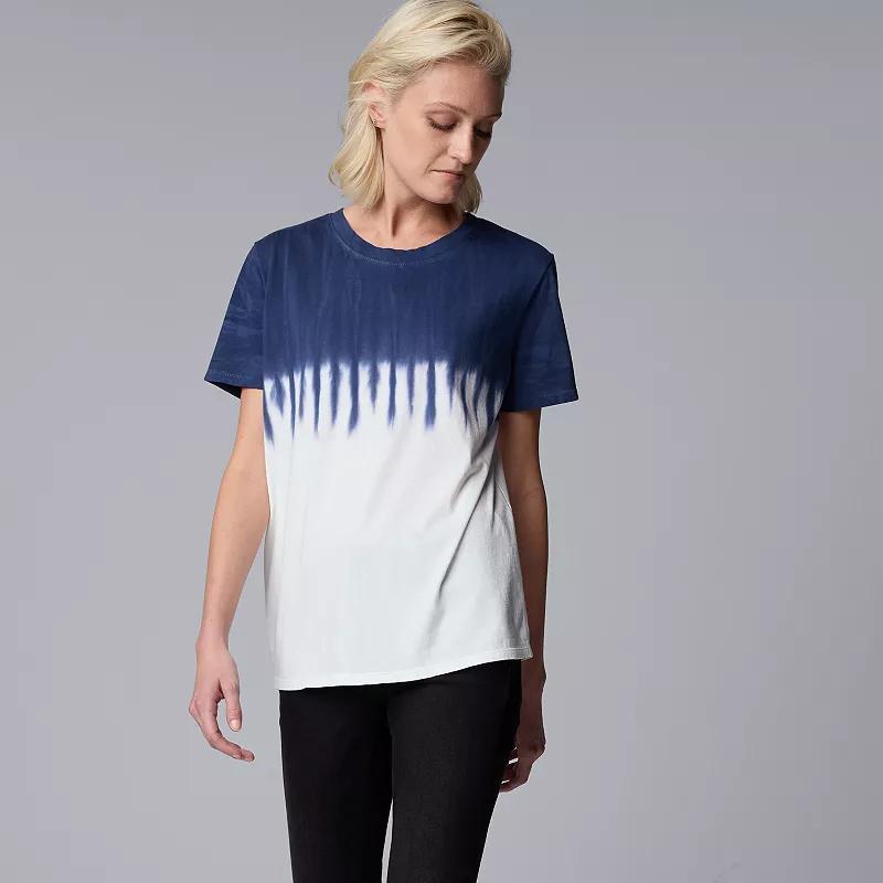 Womens Simply Vera Vera Wang Relaxed Tee Product Image