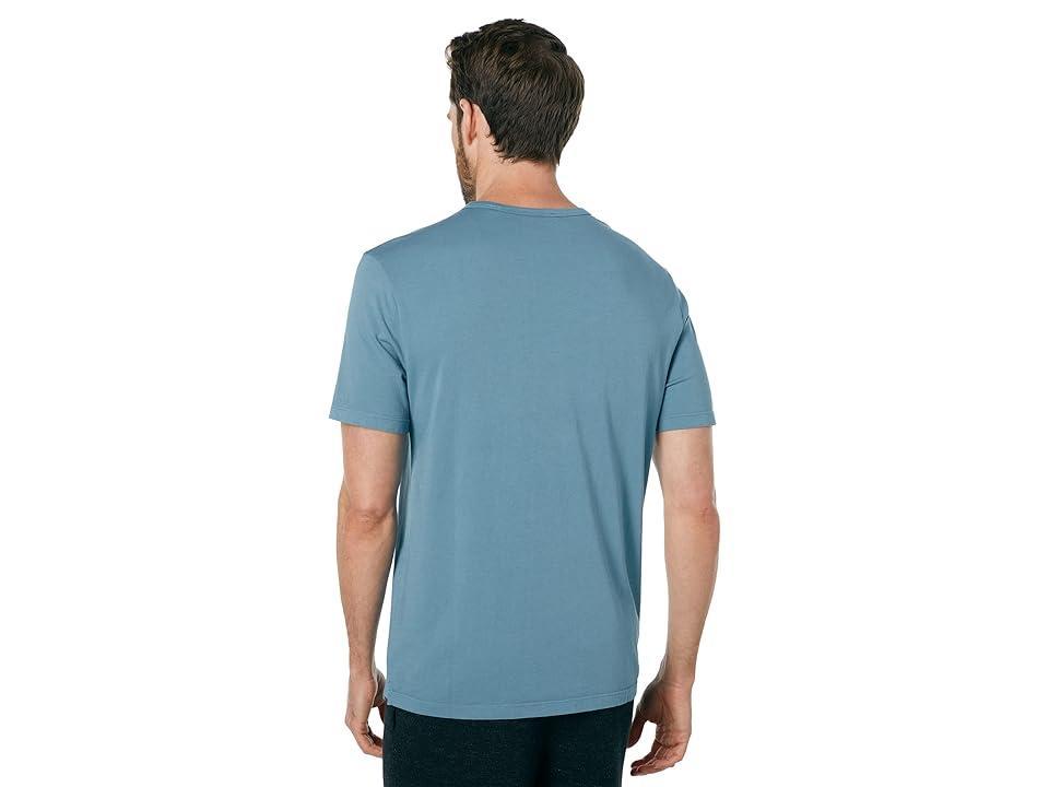 Vince Mens Short Sleeve Cotton Tee - Washed Sun Product Image