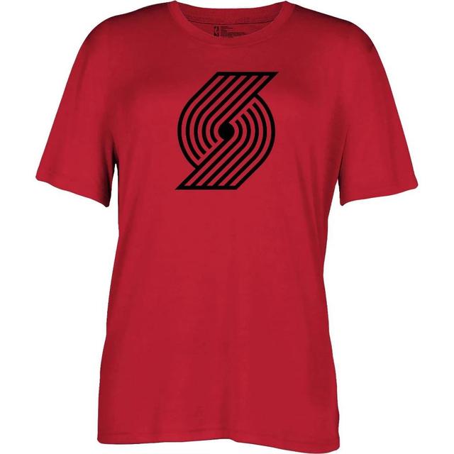 NBA Portland Trail Blazers Womens Short Sleeve Crew Neck T-Shirt Product Image