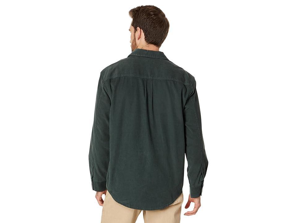 Madewell Corduroy Easy Long-Sleeve Shirt (Steel ) Men's Jacket Product Image