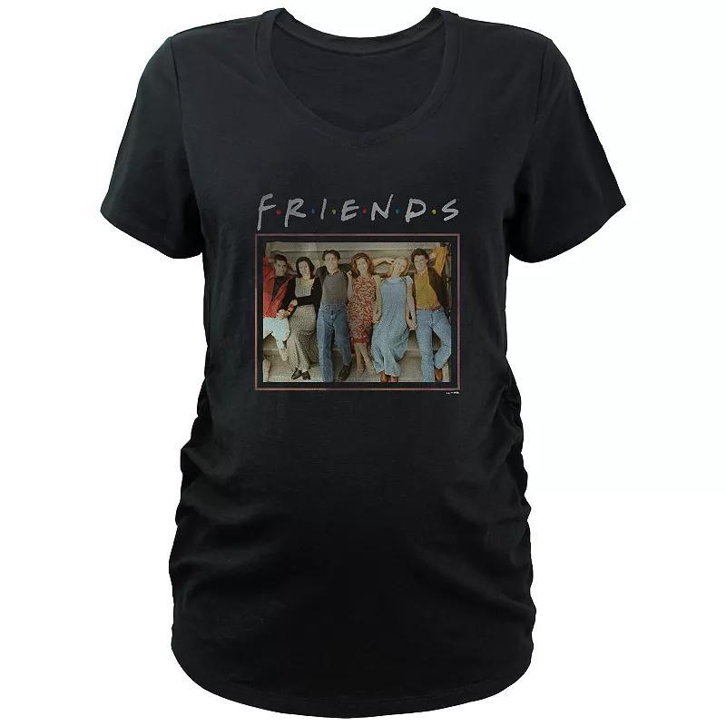 Maternity Friends Group Photo Graphic Tee, Womens Product Image