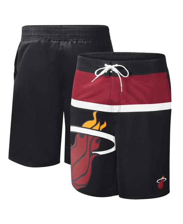 Mens G-III Sports by Carl Banks Miami Heat Sea Wind Swim Trunks Product Image