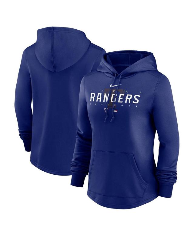 Womens Nike Royal New York Mets Authentic Collection Pregame Performance Pullover Hoodie Product Image