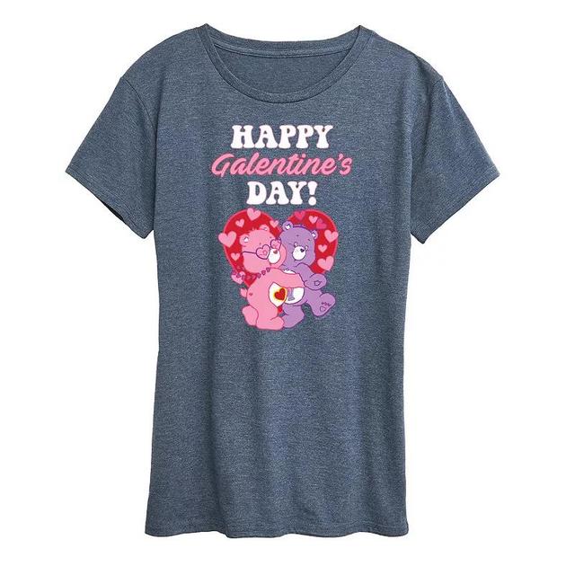 Womens Care Bears Happy Galentines Day Graphic Tee Product Image