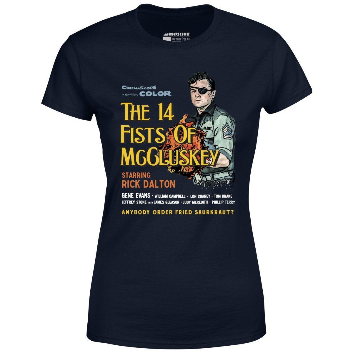 Rick Dalton - The 14 Fists of McCluskey - Women's T-Shirt Female Product Image