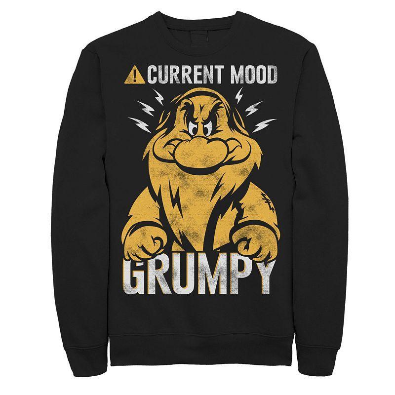 Disneys Snow White Grumpy Mens Sweatshirt Product Image