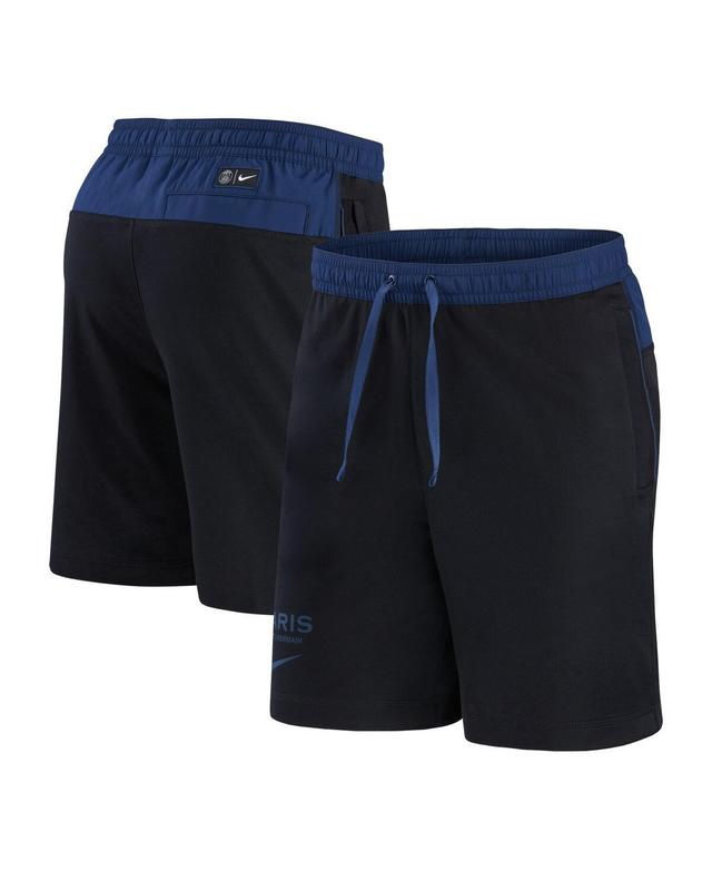 Mens Nike Black Paris Saint-Germain Travel Shorts Product Image