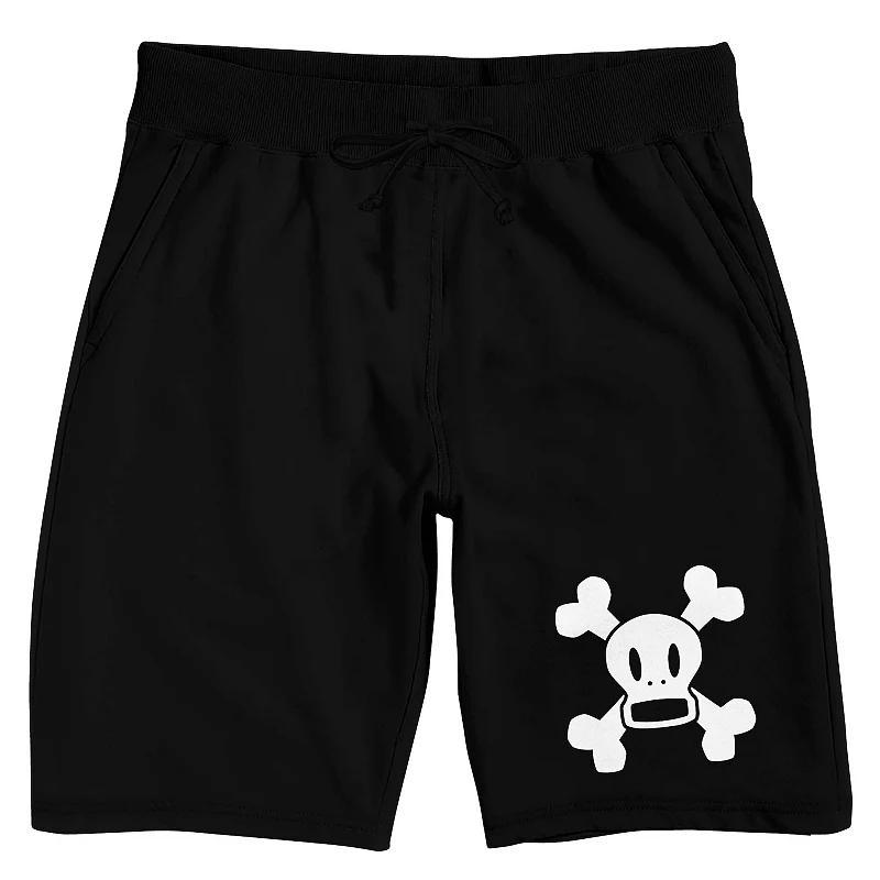 Men's Paul Frank Skull & Crossbones French Terry Shorts Product Image