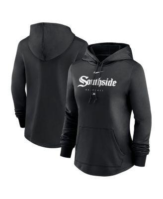 Womens Nike Black Chicago White Sox City Connect Pregame Performance Pullover Hoodie Product Image