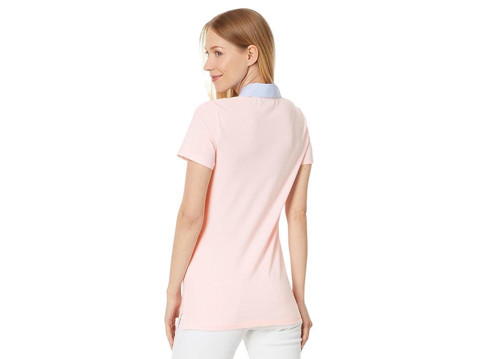 Tommy Hilfiger Cornell Trim Polo (Ballerina ) Women's Clothing Product Image