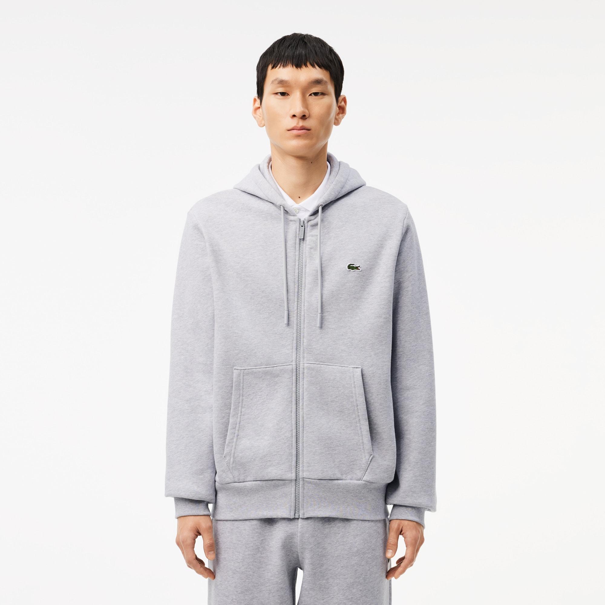 Zip-Up Fleece Hoodie Product Image