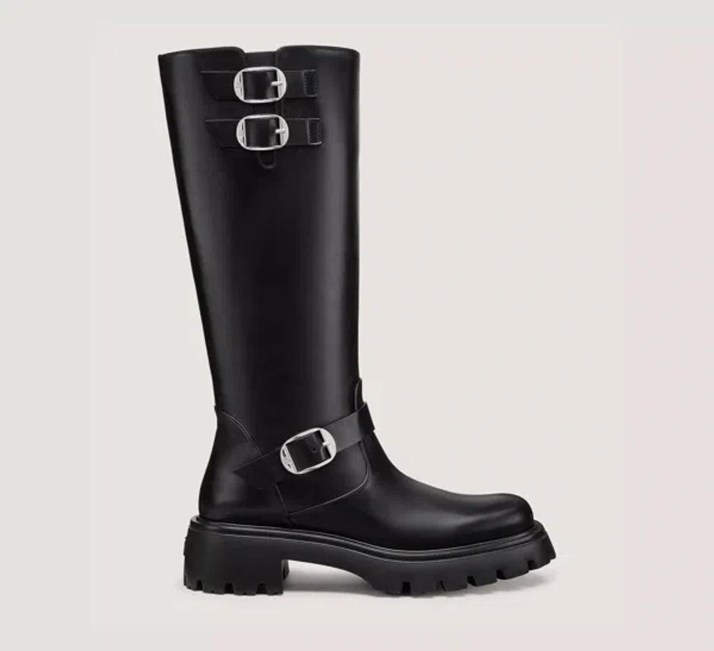 Emerson Moto Boot Knee-high In Black Product Image