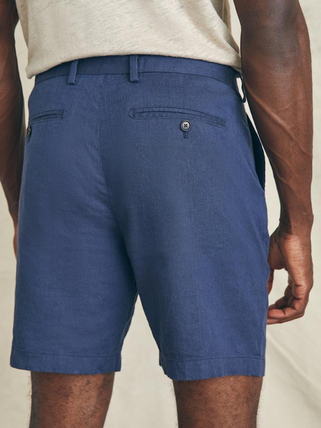 Movement™ Flex Linen Short - Deep Sea Navy Male Product Image