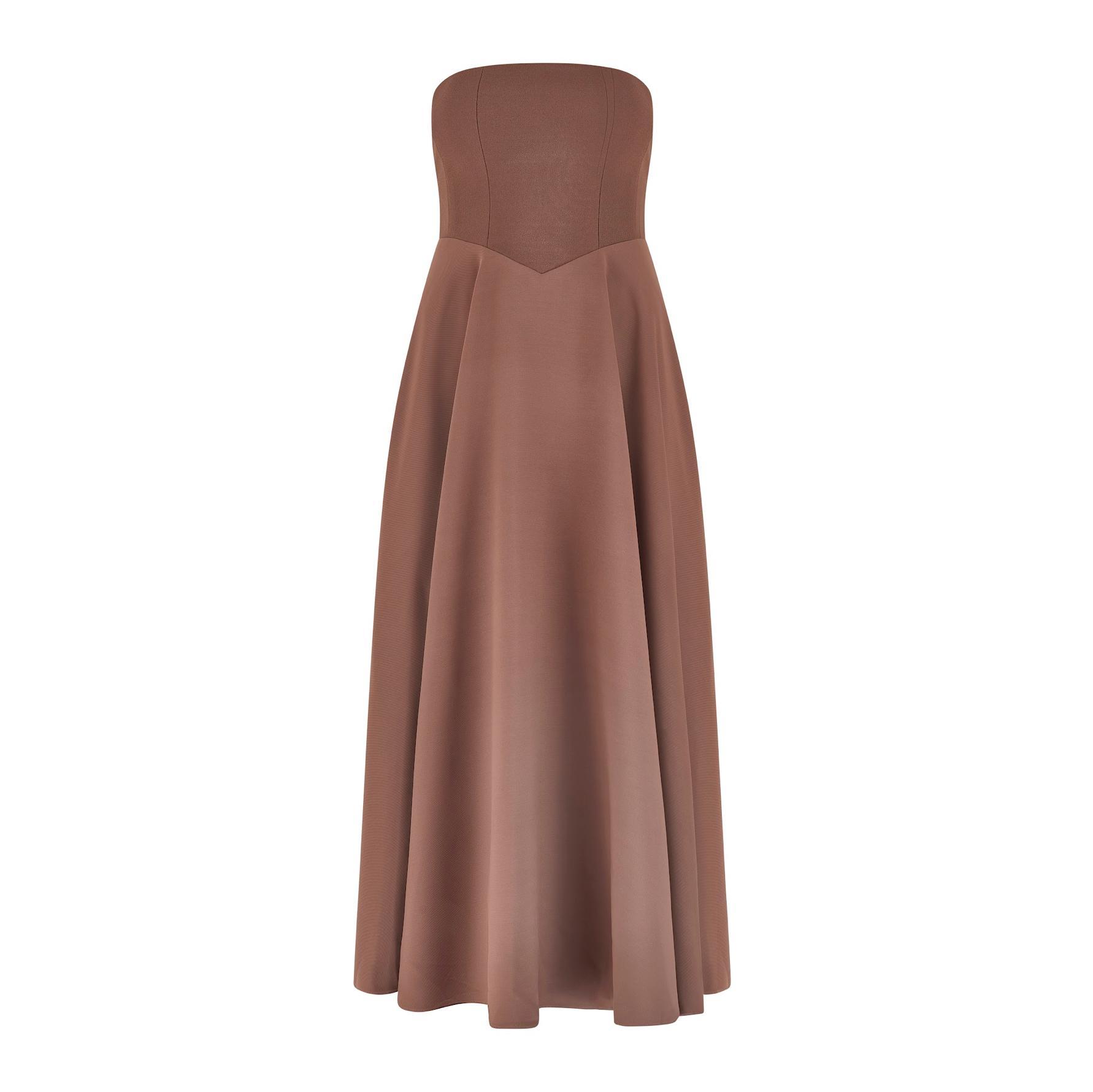 The Ultimate Muse Strapless Midi Dress Product Image