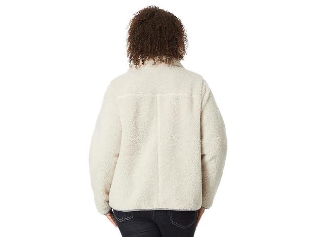 L.L.Bean Sherpa Fleece Stand Collar Long Sleeve Snap Product Image