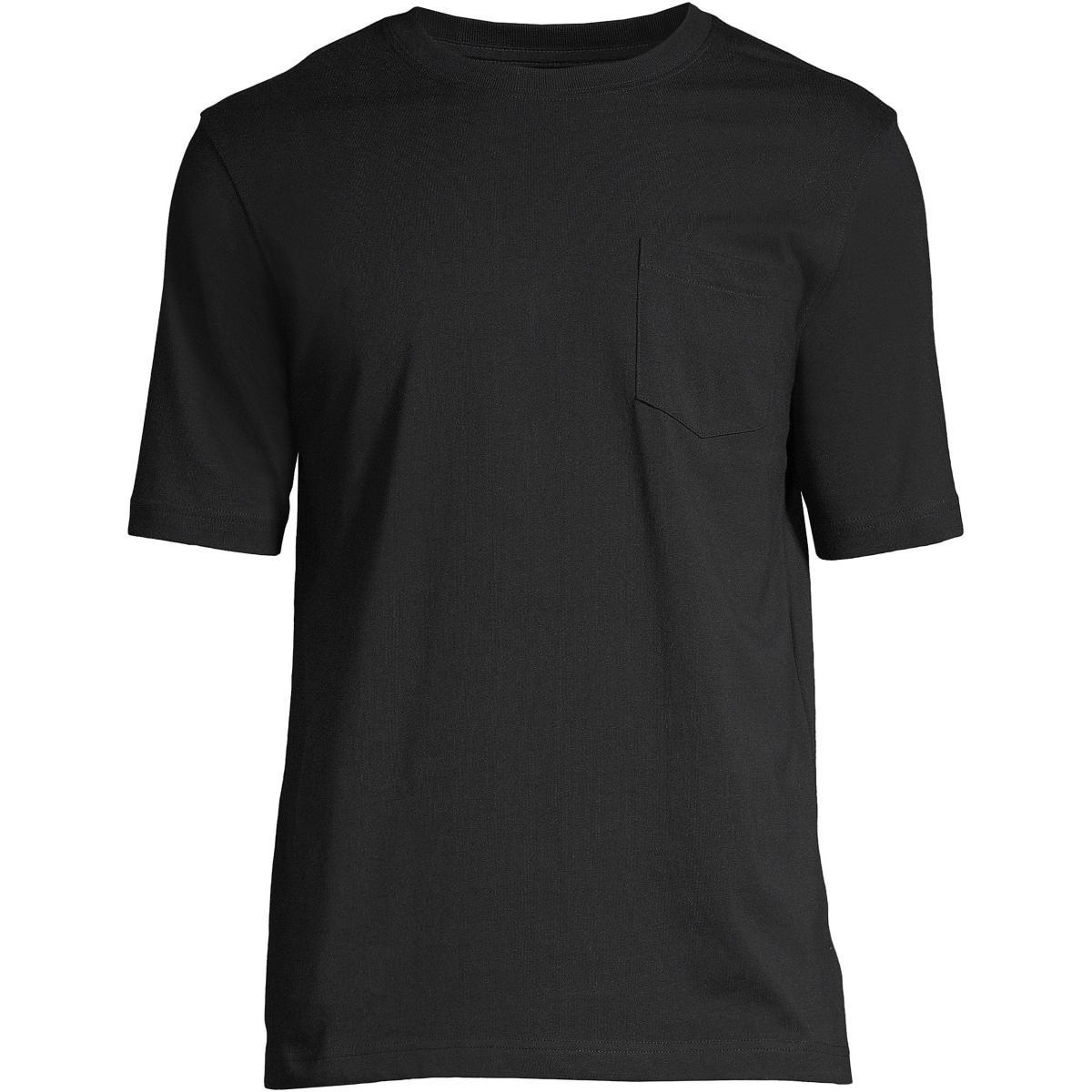 Lands End Mens Super-t Short Sleeve T-Shirt with Pocket Product Image